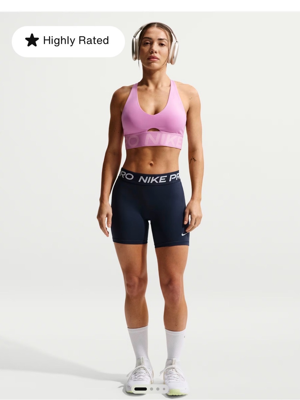 Nike Pro 365 Women's 5" Mid-Rise Bike Shorts NWOT